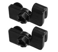 Garneck 2pcs Wrench Extender Adapter for 1/2 Inch Drive Breaker Bars, 21mm Hex Offset Extension Wrench for Garage Repair and Industrial Use