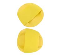 Garneck 2Pcs Youth Swim Training Hand Paddles Yellow Sports Equipment for Teens Speed Boosting Swim Hand Paddles for Technique Improvement Muscle Strength and Stroke Skill Development