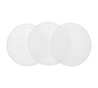 Garneck 3 Pcs Round Nail Dust Collector Replacement Filters 12Cm Diameter Disposable Manicure Vacuum Cleaner Filter Sheets for Salon Nail Art Dust Removal