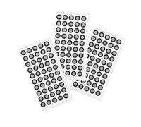 Garneck 3 Sheets Scanning Reflective Markers Tear-resistant Thick Film Points Precise Positioning in Architecture Engineering Design