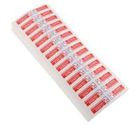 Garneck 3000pcs Red Pull Tab Screen Protector Guide Sticker for Tempered Glass Film Easy Peel Adhesive Label for Precise Installation Controlled Removal Quick Compatible with Phone Screen