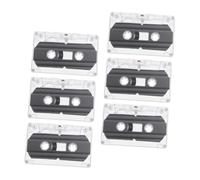 Garneck 30min Recording Cassette Tapes 6 Pack Audio Cassette Tapes for Diy Greetings