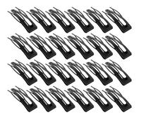 Garneck 30pcs Metal Snap Hair Clips for Hair Accessories Updo Tool and Bangs Control for Everyday Use