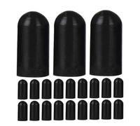 Garneck 30pcs Silicone Drumstick Protective Tips for Muting Clacking Sound during Drum Practice Drum Accessories for Silencing Solid Surfaces