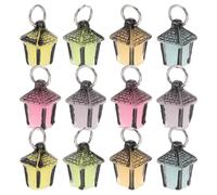 Garneck 35pcs Glow the Dark Resin Miniature Lantern Decorations with Precise Finishes Compact Mini Lantern Lights for Dollhouse and Crafting Projects