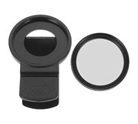 Garneck 37mm Ultrathin Cpl Polarizing Filter Clip for Smartphone Camera, Reduces Light Intake and Shutter Speed, Aluminium Material, for Moving Photography