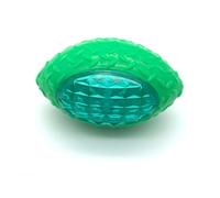 Garneck 3pcs Dog Rugby Set for Pets, Funny Creative Rubber Rugby Balls that Attract Pet's Attention and Are Easy to Clean, for Dog Training and Interactive Play