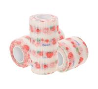 Garneck 3pcs Dog Tape Set - Self- Vet Wrap for Paw Protection - Portable Multi-Size Pet Bandages for Outdoor Use and Injury Care
