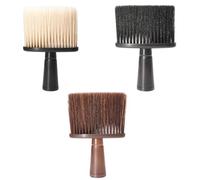 Garneck 3pcs Hair Cutting Neck Duster Brush Set for Salon Use Soft Hair Removal Duster for Barber Haircut Cleaning Professional Salon