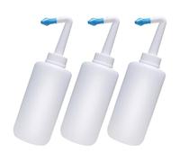 Garneck 3pcs Nose Wash Cleaner Plastic Nasal Irrigation Bottles 300ml Each, Easy to Carry and Light in Weight, Effective Nose Rinse to Reduce Congestion for Nasal Care