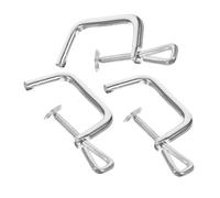 Garneck 3pcs Pasta Machine Replacement Holding Clips for Manual Pasta Maker Stable Table Clamp for Secure Attachment Kitchen Tool for Meat Grinder Accessories
