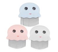 Garneck 3pcs Portable Pet Grooming Comb Set Wide Tooth Detangling Brushes for Dogs Cats Efficient Knot Tangle Removal Grooming Tool for All Hair Types