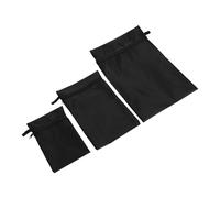 Garneck 3pcs Reusable Waterproof Diaper Storage Organizer Wet Dry Bags Made of Sturdy Oxford Cloth for Travel and Nursery Use, Suitable for Diapers and Accessories, Black Colour
