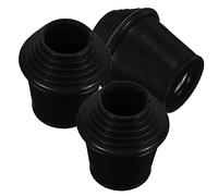Garneck 3pcs Rubber Drum Racks Rubber Feet Replacement Parts for Snare Drum Stand with Easy Installation for Stable Performance
