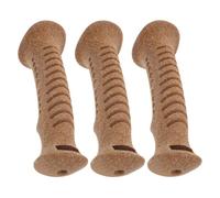 Garneck 3pcs Trekking Pole Grip Cork Hiking Stick Handle, Lightweight Comfortable Anti-slip Grip for Skiing and Mountaineering