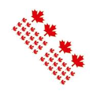 Garneck 40 pcs Maple Leaf Brooches Chic Metal Art Breastpins Durable Decorative Badges for Women for Festivals and Daily Wear Versatile Clothing Accessories