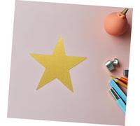Garneck 48pcs Double-sided Glittered Star Cutout Paper Stars for Classroom Bulletin Board Decoration Craft Paper for DIY Handwriting Doodling and Party Use