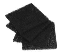 Garneck 4pcs Activated Carbon Sponge Filter Pads for Trash Bin and Indoor Compost Bin, Square Replacement Filters for Kitchen Compost Bucket, Odor Absorption and Air Filtration