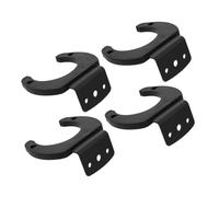 Garneck 4pcs Adjustable Wall Mounted Microphone Holder Stand Clamp for Home Recording Setup Mic Arm Mount