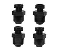 Garneck 4pcs Automatic Air Vacuum Relief Valves for Farm Irrigation Pipeline Drip Irrigation System Accessories Plastic Vacuum Intake Valves for Efficient Water Saving