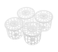 Garneck 4pcs Bird Cage Accessories Plastic Play Bird Nest for Canaries Parakeets Pigeon Egg Nest Complete Nesting Kit
