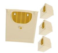 Garneck 4pcs Bird Nesting House Incubation Box Breeding Hut for Birds Easy to Nesting Box for Finches Sparrows Lovebirds Safe Shelter from Predators and Weather
