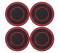 Garneck 4pcs Car Center Console Coaster Vehicle Accessories Car Silicone Cup Holder Table Cup Holder Mat Vehicle Coasters for Men Reusable