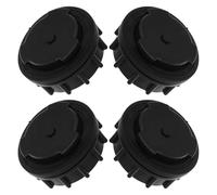 Garneck 4pcs Heavy-duty Plastic Garbage Bin Stopper Plug Leakproof Sealing Cover for Outdoor Rubbish Containers Weatherproof Replacement Drain Plug with Easy Installation for Large Waste