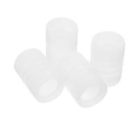 Garneck 4pcs Ice Cream Maker Parts Sealing Wave Sleeves Rings for Maintenance Leak Elastic Corrugated Silicone Components Easy Replacement for Efficient Machine Performance