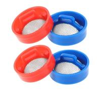 Garneck 4pcs Iron Mesh Filter Screen for Washing Machine Water Filters Inlet Valve Parts Easy to Install Washer Water Inlet