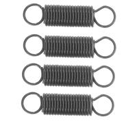 Garneck 4pcs Microwave Door Spring Replacement Kit with Spring-loaded Latch Hardware for Universal Microwave Oven Repair Accessories