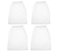 Garneck 4pcs Non-woven Nail Remover Bags for Vacuum Cleaner and Nail Equipment, Easy to Replace with White Material, for Maintaining A Tidy Work Environment at Home Or Office