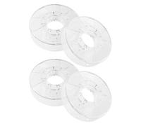 Garneck 4pcs Plastic Printer Filament Spool Empty Reel for Printing Wire Storage Reel Winding Holder for Maker Projects