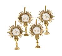 Garneck 4pcs Religious Brooches Holy Chalice Pin for First Communion Lapel Pin Clothes Breastpin for Catholic Ceremony