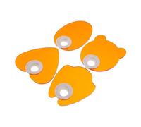 Garneck 4pcs Replaceable Acrylic Nail Lamp Shield Professional Manicure Light Blocking Plates for Nail Technicians Portable Eye Protection Accessory and Mobile Use