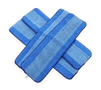 Garneck 4pcs Reusable Washable Mop Refills Compatible with Bona Mop Microfiber Fiber Pads for Hardwood Tile Laminate Floors Machine Washable Replacement Cleaning Pads