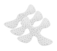 Garneck 4pcs Silver Glitter Freckles Face Tattoo Stickers with Realistic Freckles and Easy Application, Waterproof Temporary Makeup Accessories for Mardi Gras and On-the-go Use
