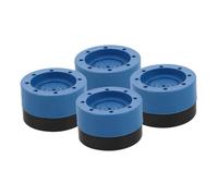 Garneck 4pcs Slip Shock-absorbing Pad for Washing Machine Block Legs Vibration Stopper Rubber Feet Pad Washing Machine Stabilizer Use during