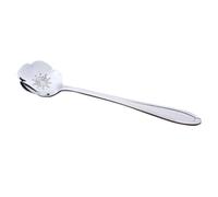 Garneck 4pcs Stainless Steel Coffee Scoops with Flower-Shaped Ends Silver Espresso Spoons for Stirring and Serving Kitchen Accessories for Cafe and Home Use