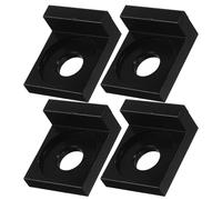 Garneck 4Pcs Universal 12Mm Chain Adjuster Tensioner Blocks for Dirt Bike and Motorcycle, Aluminum Alloy Cnc Rear Axle Swingarm Chain Alignment Kit for Off-Road Track Use