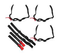 Garneck 5 Pcs Adjustable Hard Hat Chin Straps with Y-shaped Chin Cup for Construction Safety Helmets Plastic and Rubber Build Fit Sweat Band Replacement for Industrial Head Protection