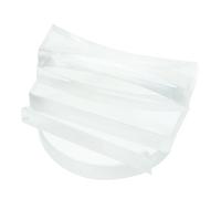 Garneck 5 Pcs Transparent Glass Lens Kit Semicircular Triangular Rectangular for Optical Experiments Physics Teaching Tools Stem Science Demonstrations with Portable Storage Box