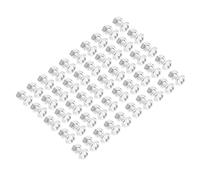 Garneck 50 Sets Greenhouse Nut and Square Head Bolt Repair Kit Bolts and Nuts for Glass Strip Fastening Weather Resistant Garden Replacement Parts to Secure Greenhouse Panels