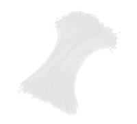Garneck 5000pcs Plastic Tag Ties for Retail Stores Versatile Price Label Fasteners with Security Loop for Clothing White Plastic Strings for Apparel Display and Inventory Management