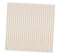 Garneck 50pcs Natural Wooden Dowel Rods Unfinished Craft Sticks for DIY Projects Fine Motor Skill Development Natural Wood Material for Creative Building and Macrame Supplies