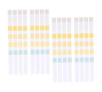 Garneck 50pcs Professional Pool Test Strips for Water Quality Testing Portable Swimming Pool Chlorine and Ph Testers with Easy Dip Compare Color Chart and Lightweight for Fish Tanks and