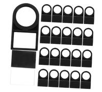 Garneck 50pcs Push Button Switch Indicator Notice Board Diameter Opening High Visibility Electrical Frame Sign for Quick Installation Industrial Commercial Environments
