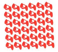 Garneck 50pcs Rooster Peepers Chicken Pinless Design Poultry Eye Glasses for Behavior Management
