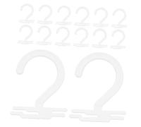 Garneck 50pcs Sock Display Hooks for Retail Packaging Lightweight Sock Hangers with Smooth Edges Easy to Use Hanging Tools for Organized in Stores