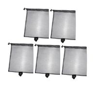 Garneck 5pcs Drawstring Mesh Storage Bags Portable Travel Organizer for Clothes Underwear Accessories Durable Polyester Design for Easy Access Quick Classification